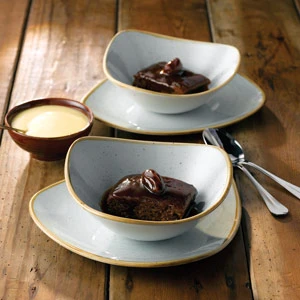 Churchill Stonecast Duck Egg Triangular Plate 10.5" / 26.5cm 3 Churchill Stonecast Duck Egg Triangular Plate 10.5" / 26.5cm