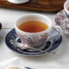 Churchill Vintage Prints Cranberry Willow Georgian Tea Cup 7oz / 200ml -Churchill China 115327