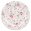 Churchill Vintage Prints Cranberry Rose Chintz Plate 12inch / 30.5cm -Churchill China 115351
