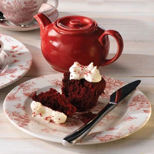 Churchill Vintage Prints Cranberry Toile Tea Plate 8.2 Inch / 21cm 3 Churchill Vintage Prints Cranberry Toile Tea Plate 8.2 Inch / 21cm