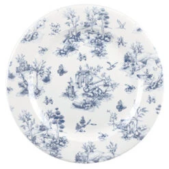 Churchill Vintage Prints Prague Toile Plate 12 Inch / 30.5cm