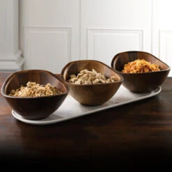 Churchill Alchemy Moonstone Oval Buffet Tray 7.4" X 22.4" / 19 X 57cm