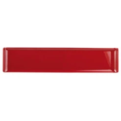 Churchill Alchemy Melamine Rectangle Buffet Tray Red 18inch / 46cm