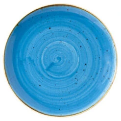 Churchill Stonecast Cornflower Blue Coupe Plate 6.5" / 16.5cm
