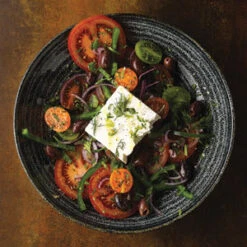 Studio Prints Homespun Evolve Coupe Bowl Charcoal Black 9.75inch / 24.8cm