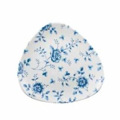 Churchill Vintage Prints Prague Rose Chintz Triangle Plates 9inch / 22.8cm