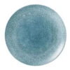Studio Prints Raku Coupe Plate Topaz Blue 10.25inch / 26cm -Churchill China 134413