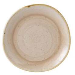 Churchill Stonecast Nutmeg Cream Organic Round Plate 8.25" / 21cm