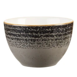 Studio Prints Homespun Sugar Bowl Charcoal Black 8oz / 227ml