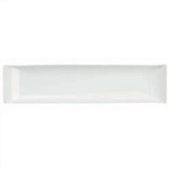 Churchill Alchemy Balance White Buffet Boat Dish 20.4inch / 52cm