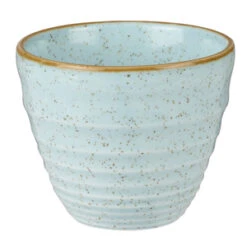 Churchill Stonecast Duck Egg Blue Ripple Chip Mug 10oz / 280ml