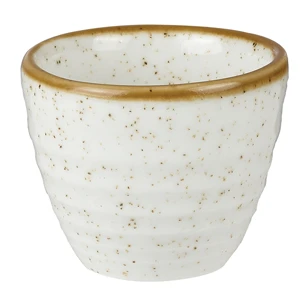 Churchill Stonecast Barley White Ripple Dip Pot 2oz / 57ml 3 Churchill Stonecast Barley White Ripple Dip Pot 2oz / 57ml