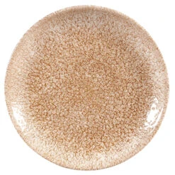 Studio Prints Raku Coupe Plate Garnet Orange 6.5inch / 16.5cm