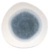 Studio Prints Raku Organic Round Plate Topaz Blue 10.4inch / 26.4cm 1 Studio Prints Raku Organic Round Plate Topaz Blue 10.4inch / 26.4cm -Churchill China 144206