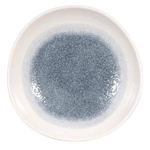 Studio Prints Raku Organic Round Bowl Topaz Blue 9.9inch / 25.3cm 3 Studio Prints Raku Organic Round Bowl Topaz Blue 9.9inch / 25.3cm