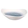 Studio Prints Raku Triangle Bowl Topaz Blue 9.25inch / 23.5cm -Churchill China 144221