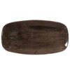 Churchill Stonecast Patina Iron Black Chef's Oblong Plates 11.75inch / 29.8cm -Churchill China 144305