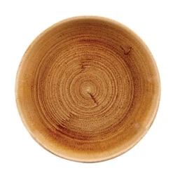 Churchill Stonecast Patina Vintage Copper Coupe Plates 6.5inch / 16.5cm