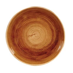 Churchill Stonecast Patina Vintage Copper Coupe Bowls 9.75inch / 24.8cm