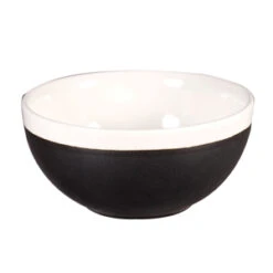 Churchill Monochrome Onyx Black Bowls 5inch / 13cm