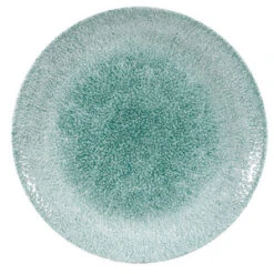 Studio Prints Raku Evolve Coupe Plate Jade Green 11.25inch / 28.8cm