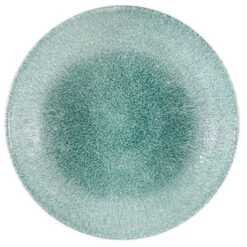 Studio Prints Raku Evolve Coupe Plate Jade Green 10.25inch / 26cm