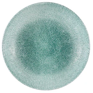 Studio Prints Raku Evolve Coupe Plate Jade Green 10.25inch / 26cm 3 Studio Prints Raku Evolve Coupe Plate Jade Green 10.25inch / 26cm