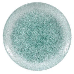 Studio Prints Raku Evolve Coupe Plate Jade Green 8.67inch / 21.7cm