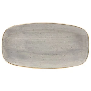 Churchill Stonecast Chefs Oblong Plate Peppercorn Grey 10.6" / 26.9cm 3 Churchill Stonecast Chefs Oblong Plate Peppercorn Grey 10.6" / 26.9cm