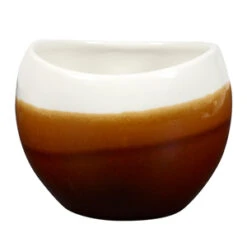 Churchill Bulb Chip Mugs Cinnamon Brown 10.5oz / 300ml