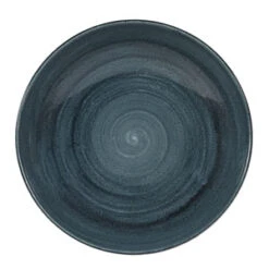 Churchill Stonecast Patina Rustic Teal Coupe Bowl 9.75inch / 24.8cm