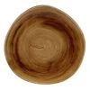 Churchill Stonecast Patina Vintage Copper Organic Round Plate 11.25inch / 28.6cm