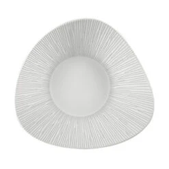 Churchill Bamboo Triangle Shallow Bowl 10.7inch / 27.2cm