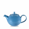 Stonecast Cornflower Blue Beverage Pot 15oz -Churchill China 188487