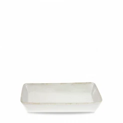 Stonecast Hints Barley White Rectangle Baking Tray 15 X 10 X 2.5inch