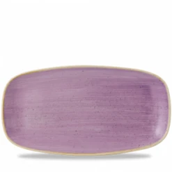Stonecast Lavender Chefs Oblong Plate 13.875 X 7.375inch
