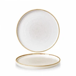Stonecast Barley White Walled Plate 8.67inch