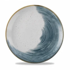 Stonecast Accents Blueberry Evolve Coupe Plate 11.25inch