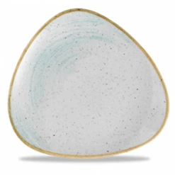 Stonecast Accents Duck Egg Lotus Plate 10inch