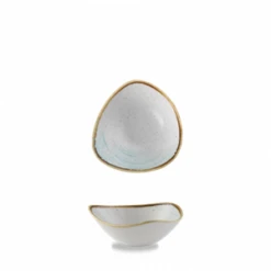 Stonecast Accents Duck Egg Lotus Bowl 7inch