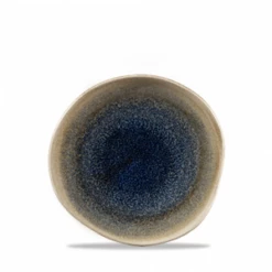 Stonecast Aqueous Bayou Round Trace Plate 7.25inch