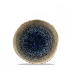 Stonecast Aqueous Bayou Round Trace Plate 7.25inch 3 Stonecast Aqueous Bayou Round Trace Plate 7.25inch