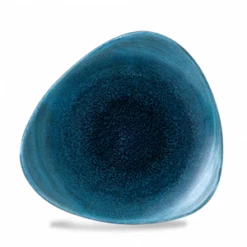 Stonecast Aqueous Lagoon Lotus Plate 7inch