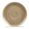 Stonecast Patina Antique Taupe Coupe Evolve Plate 12.75inch -Churchill China 188848