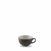 Stonecast Patina Iron Black Cappuccino Cup 12oz 1 Stonecast Patina Iron Black Cappuccino Cup 12oz -Churchill China 188900