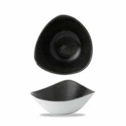 Stonecast Patina Iron Black Lotus Bowl 7inch