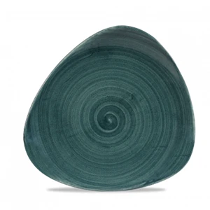 Stonecast Patina Rustic Teal Lotus Plate 9inch 3 Stonecast Patina Rustic Teal Lotus Plate 9inch