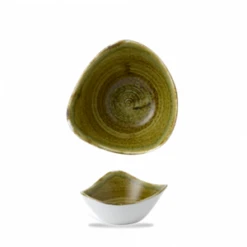 Stonecast Plume Green Lotus Bowl 6inch