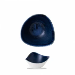 Stonecast Plume Ultramarine Lotus Bowl 6inch