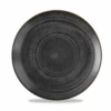 Stonecast Raw Brown Evolve Coupe Plate 10.25inch -Churchill China 189076